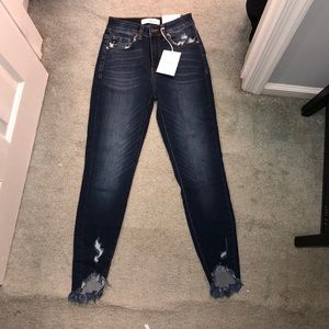 NWT KanCan High Rise Ankle Skinny Jeans